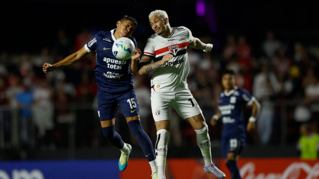 São Paulo e Alianza Lima empataram no Morumbi