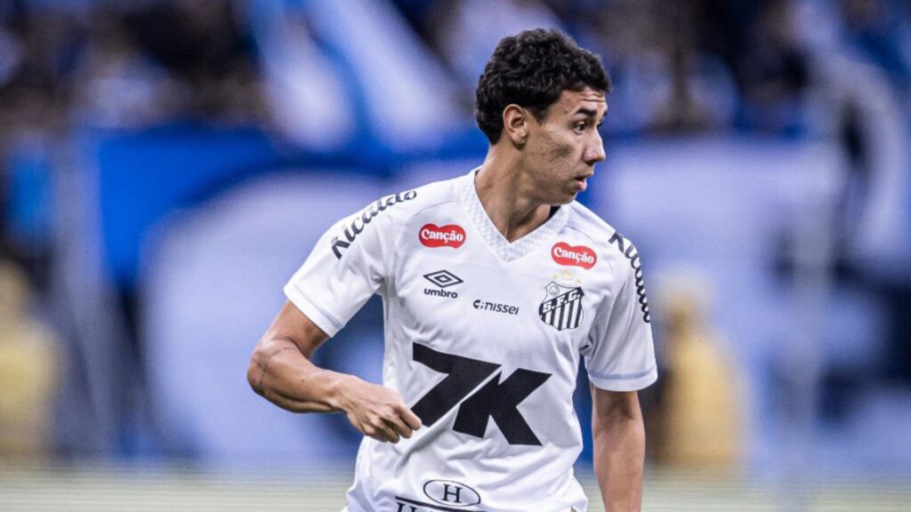 Gabriel Bontempo em Grêmio x Santos.