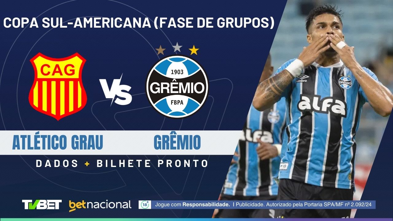 Atlético Grau x Grêmio: onde assistir, tempo real, horário, escalações ...