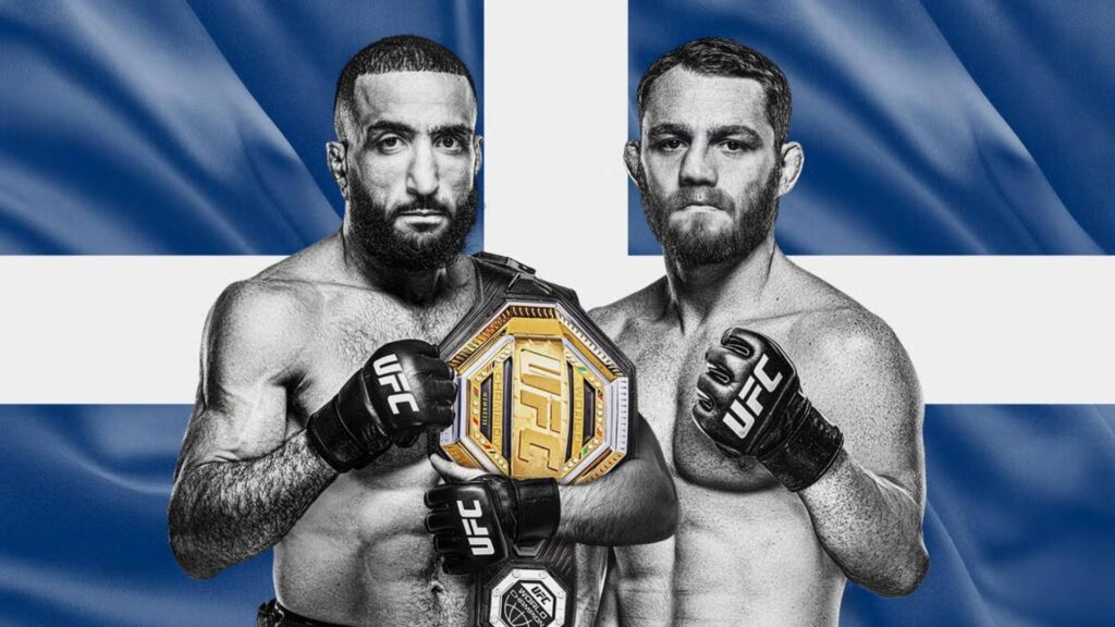 UFC 315 terá a primeira defesa de cinturão de Belal Muhammad. Foto: Divulgação