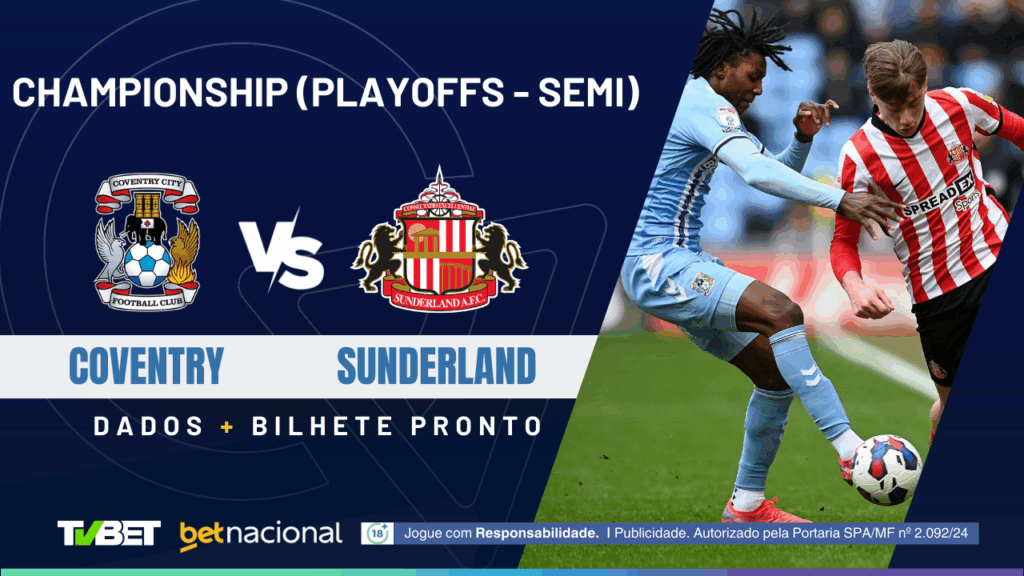Coventry x Sunderland - EFL Championship 2024/25