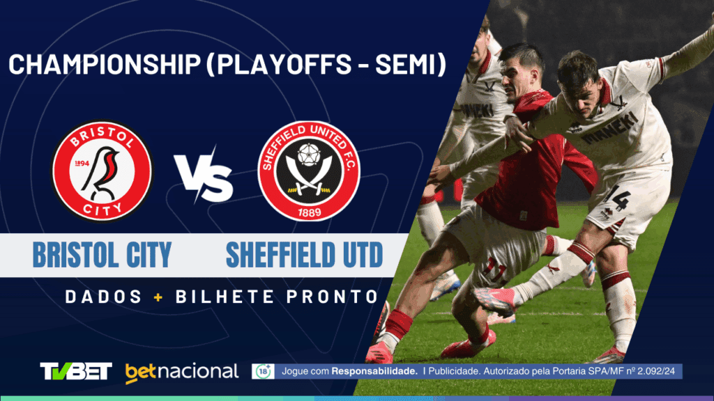 Bristol City x Sheffield Utd - Championship 2024/25