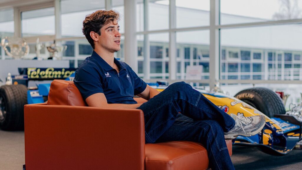 Franco Colapinto, piloto da Alpine