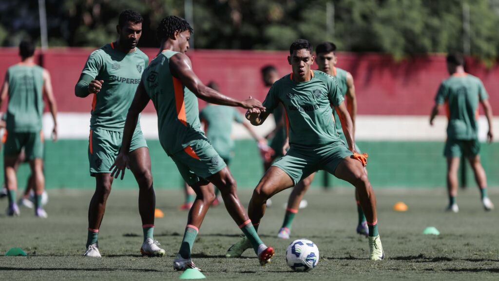 Fluminense encara o GV San José pela Sul-Americana (Foto: Lucas Merçon/FFC)