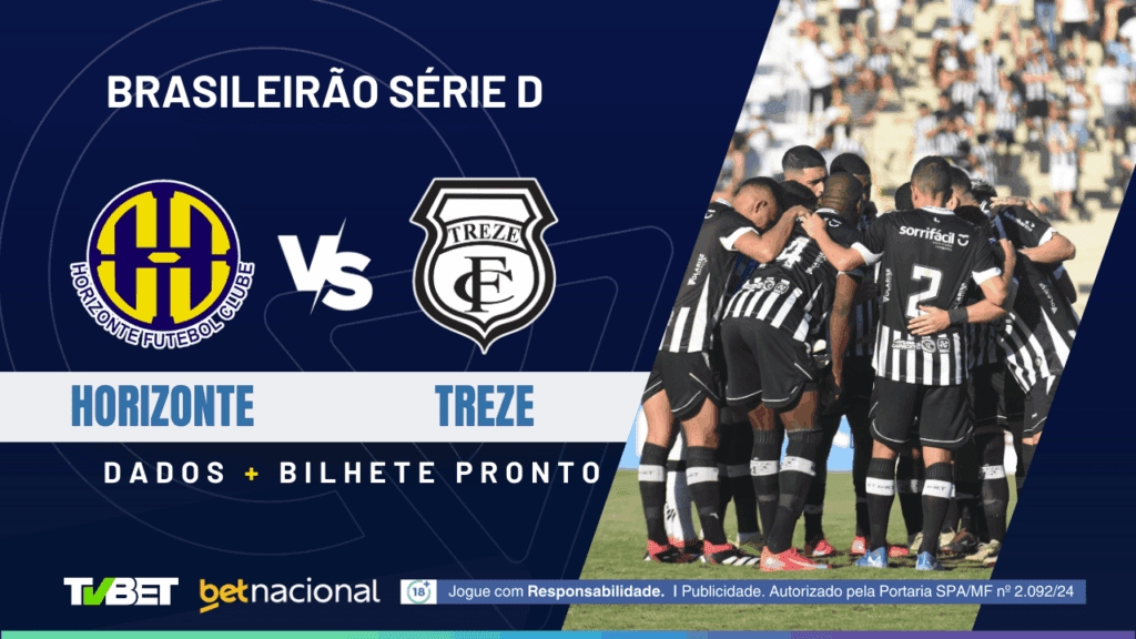 Horizonte x Treze - Série D 2025