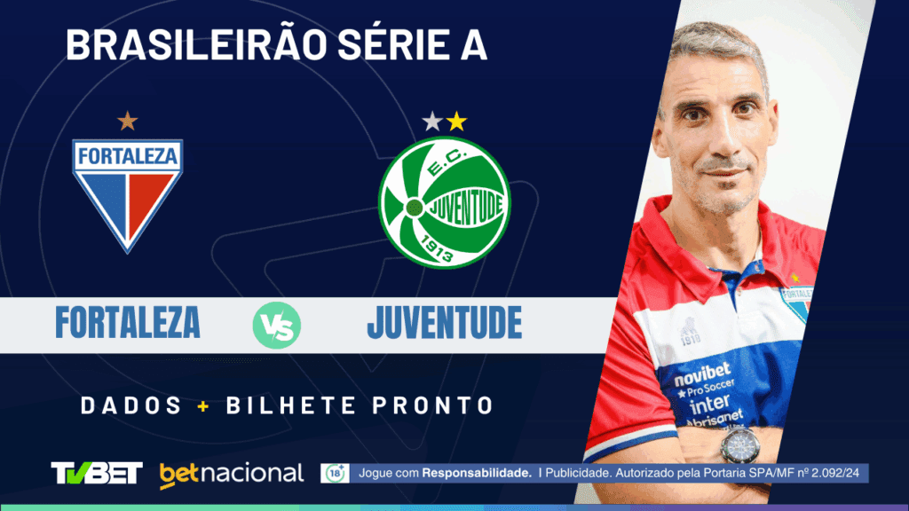 Fortaleza x Juventude (Série A).