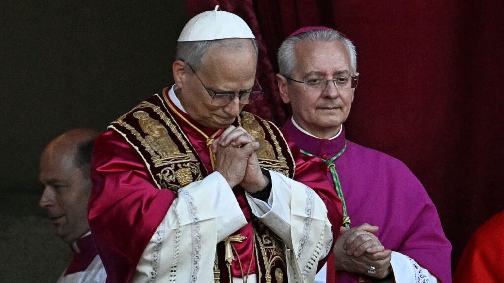 Robert Francis Prevost, o Papa Leão XIV (Foto: Gabriel Bouys/AFP)