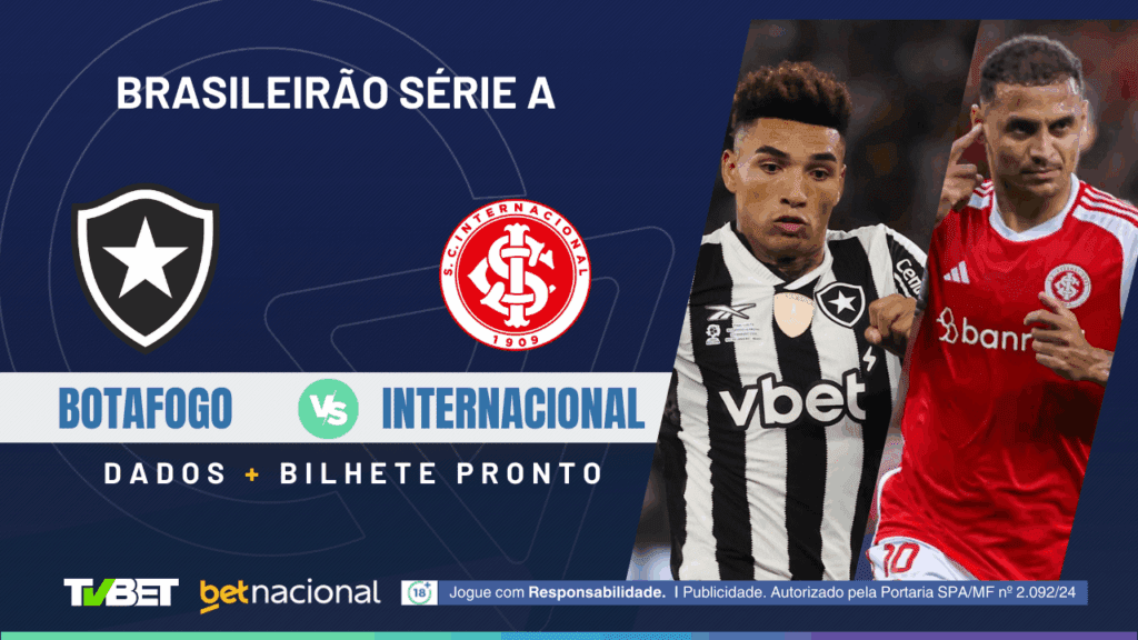 Botafogo x Internacional - Série A 2025