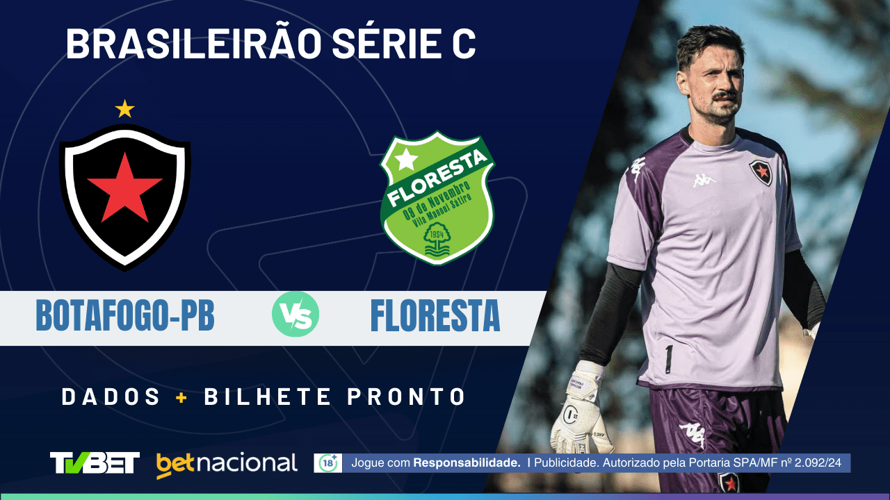 Botafogo-PB x Floresta: tempo real, onde assistir, horário, escalações ...