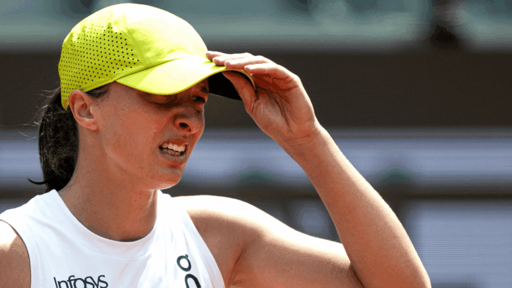 Atual campeã, Swiatek foi eliminada no WTA de Roma