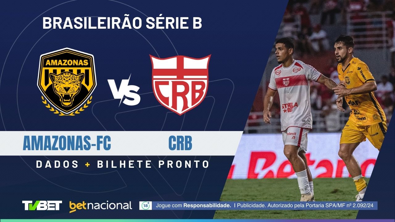Amazonas-FC x CRB: onde assistir, tempo real, horário, escalações e ...
