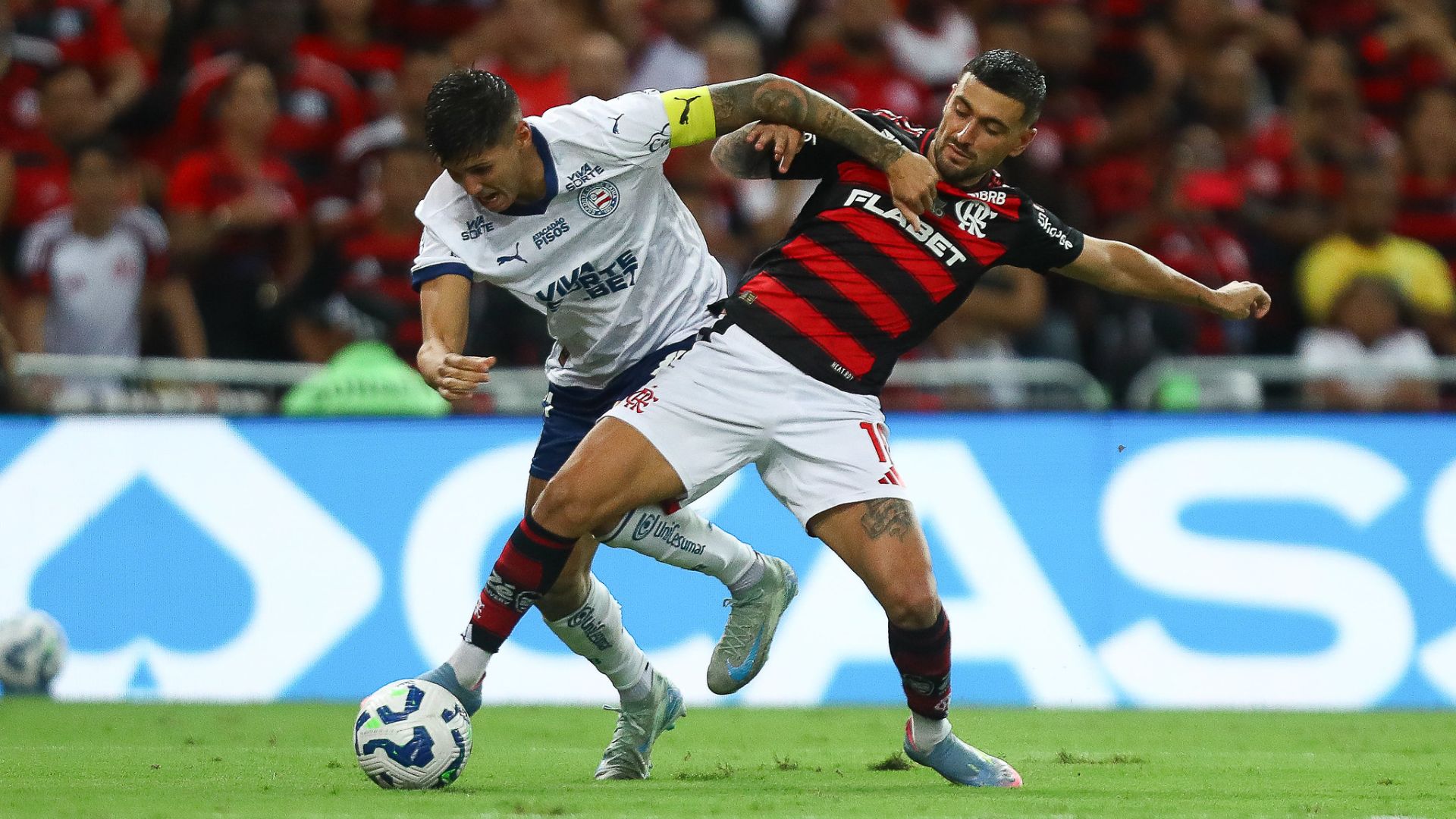 Flamengo venceu o Bahia no Maracanã (Foto: Gilvan de Souza/CRF)