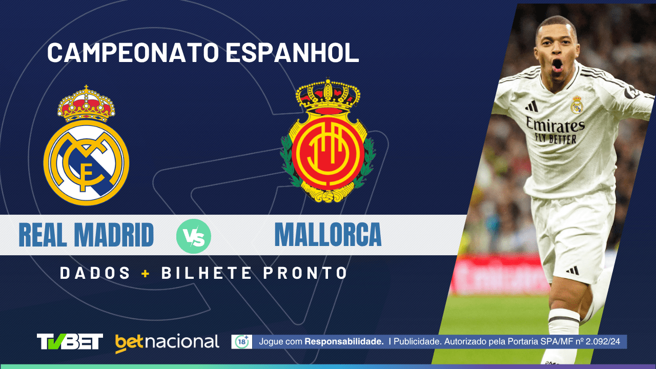 Real Madrid x Mallorca: tempo real, onde assistir, horário, escalações ...