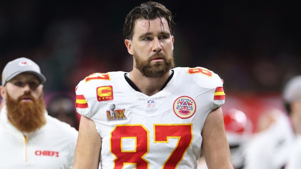 Travis Kelce atua pelo Kansas City Chiefs na NFL (Foto: Jamie Squire/Getty Images via AFP)