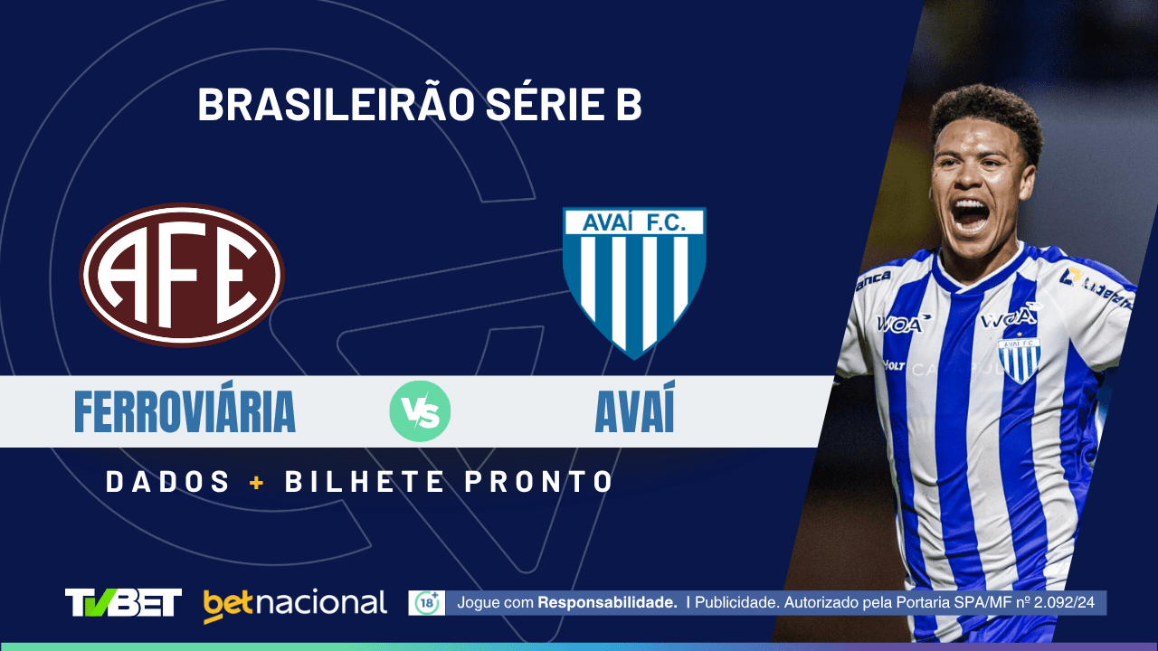 Ferroviária x Avaí: tempo real, onde assistir ao vivo, horário ...