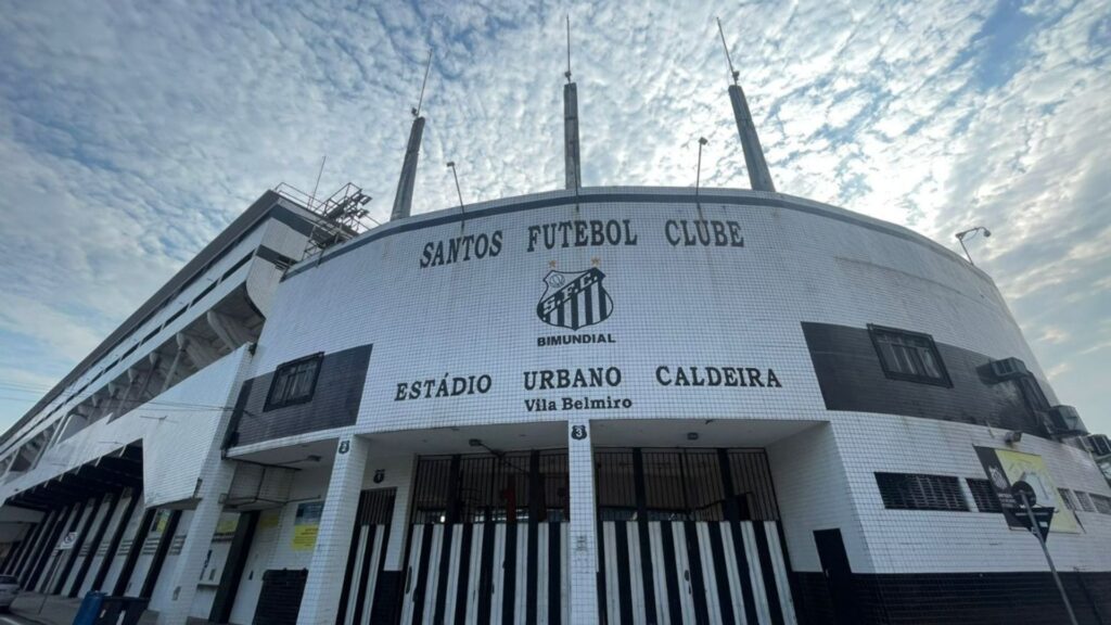 Estádio Vila Belmiro, Santos.