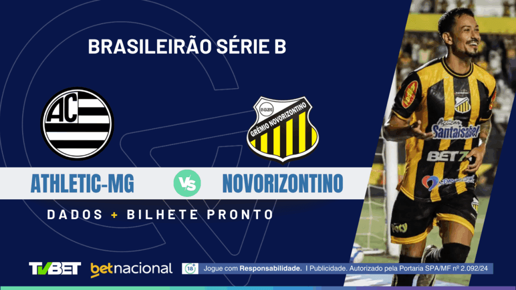 Athletic x Novorizontino - Série B 2025