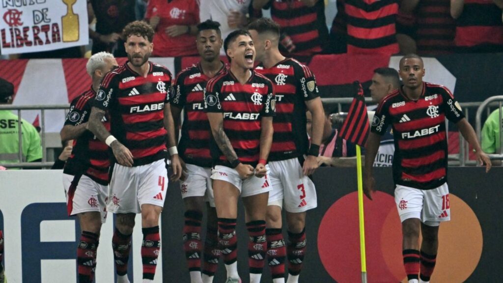 Flamengo é o time mais valioso fora do futebol europeu na Copa do Mundo de Clubes. Foto: Mauro PIMENTEL / AFP