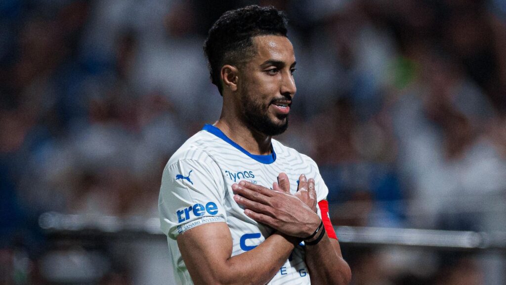 Salem comemora gol do Al-Hilal