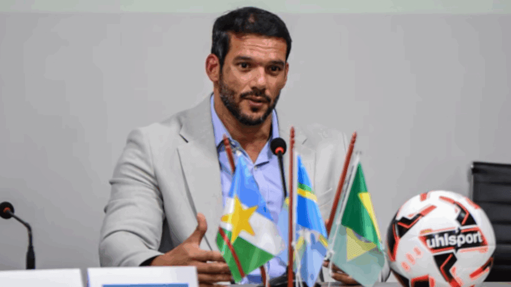 Samir Xaud é pré-candidato à presidência da CBF com apenas um ano de mandato em Roraima