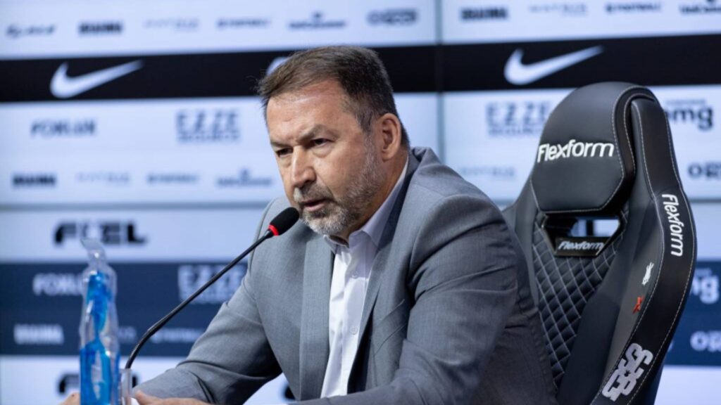 Augusto Melo será investigado por acordo com patrocinadora Foto: Rodrigo Coca/Corinthians