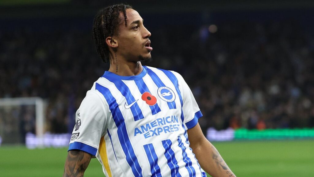 João Pedro, atacante do Brighton (Foto: Reprodução)