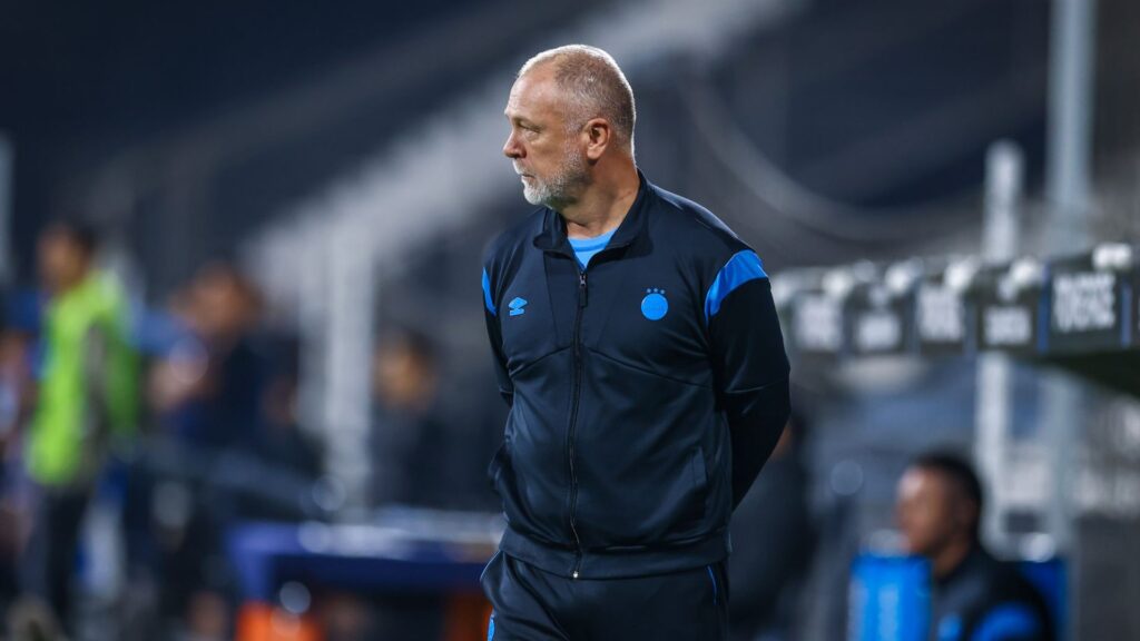 Mano Menezes, técnico do Grêmio (Foto: Lucas Uebel/GFBPA)