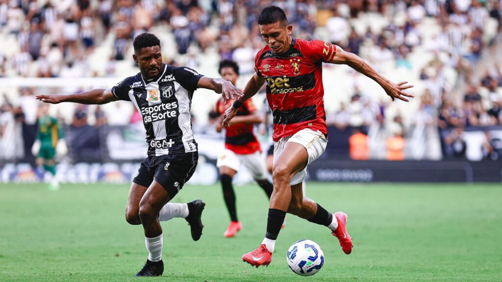 Ceará venceu o Sport pelo Campeonato Brasileiro (Foto: Paulo Paiva/SCR)