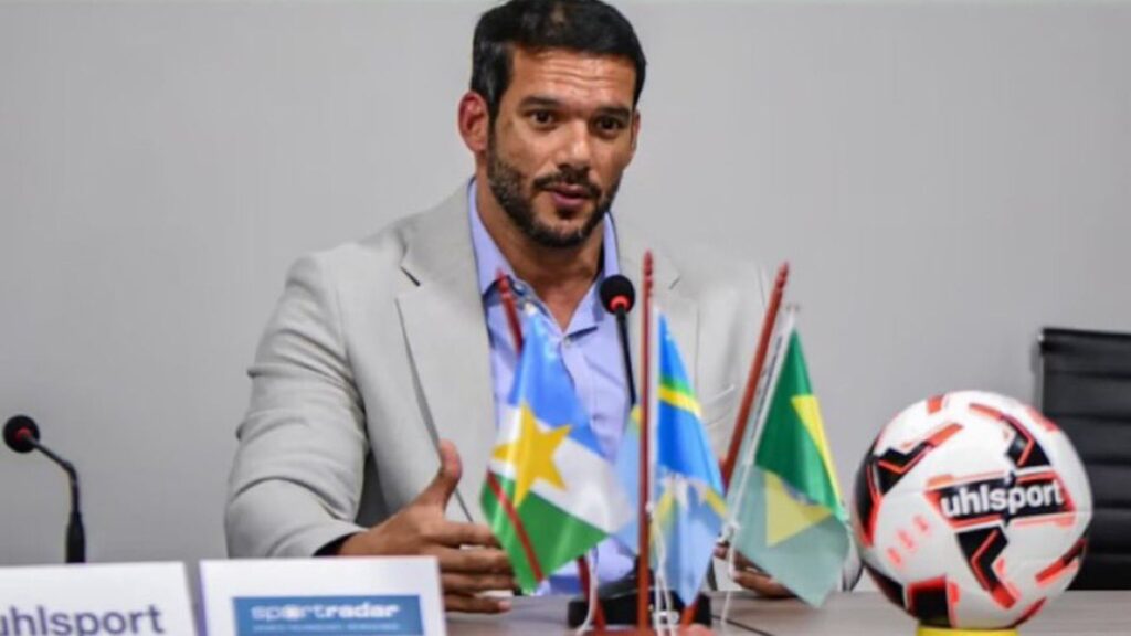Samir Xaud deve ser único candidato à presidência da CBF (Foto: Reprodução)