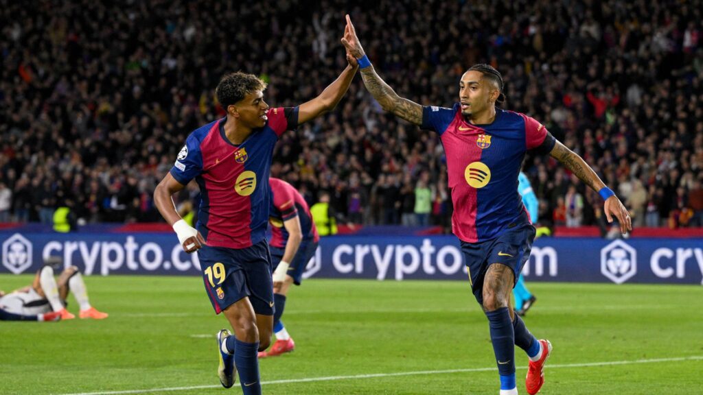 Lamine Yamal e Raphinha são candidatos à Bola de Ouro