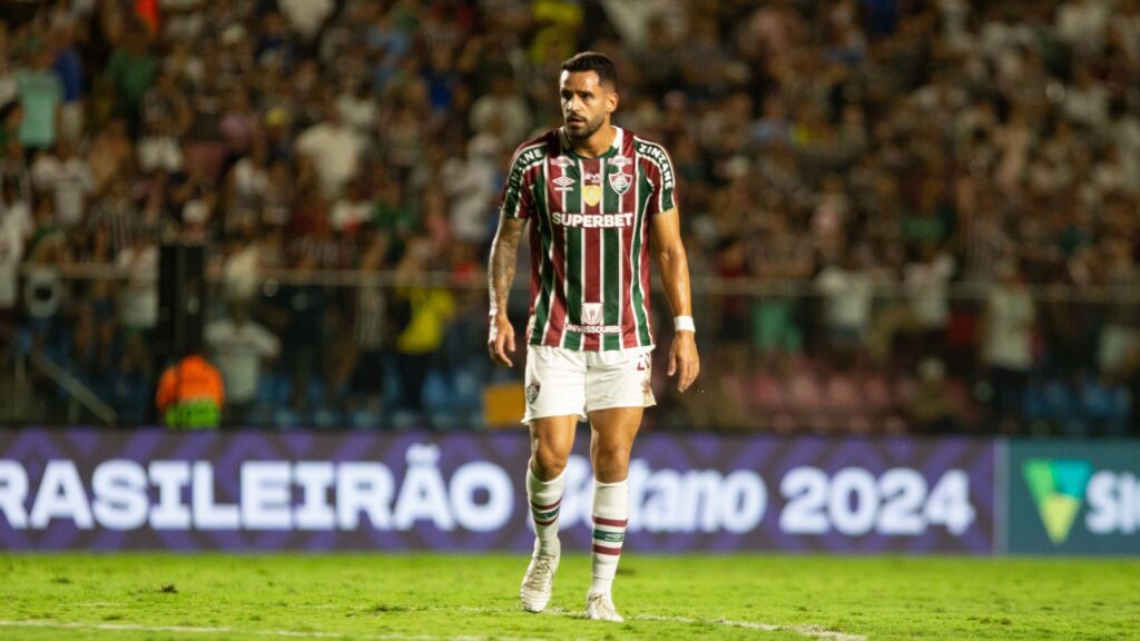 Renato Augusto em ação pelo Fluminense
