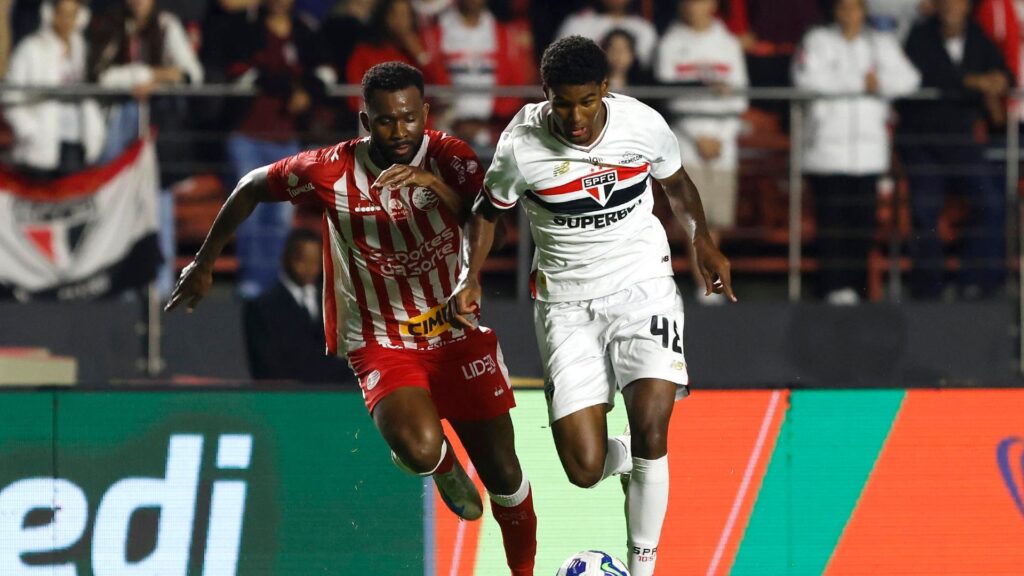 São Paulo x Náutico, jogo de ida