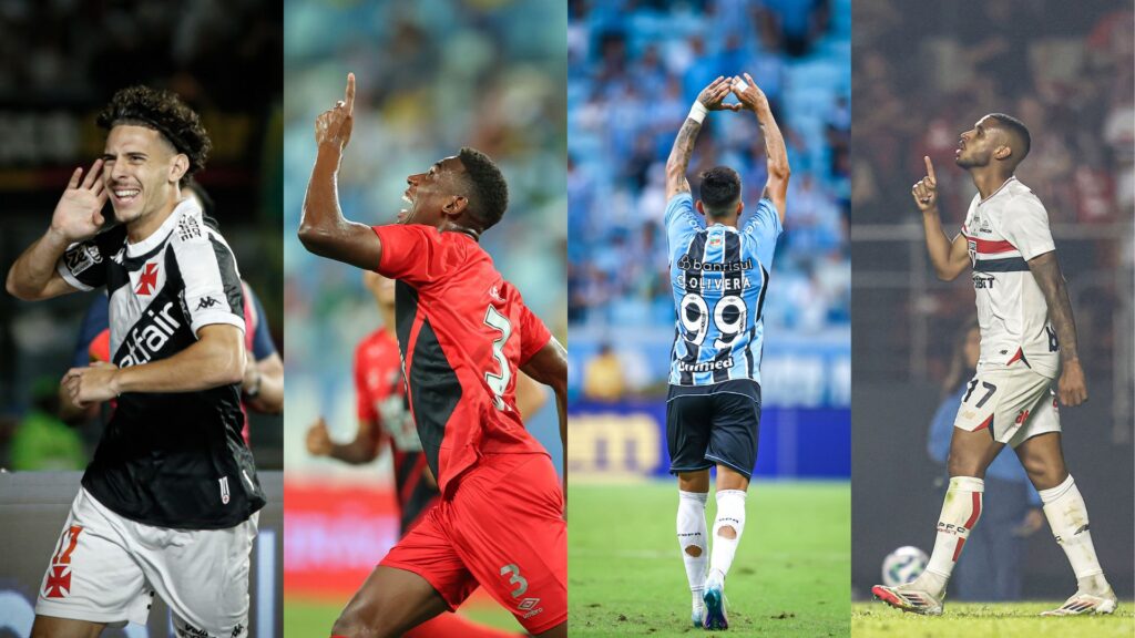 Vasco, Athletico-PR, Grêmio e São Paulo