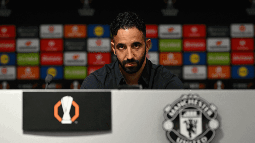 Rúben Amorim, técnico português do Manchester United