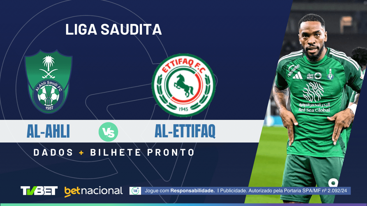 Al-Ahli x Al-Ettifaq: tempo real, onde assistir, horário, escalações e ...
