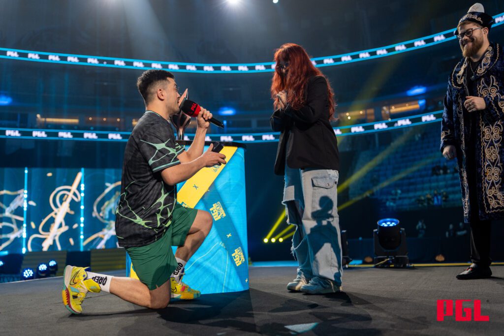 CS2: “Noiva” revela que pedido de casamento na PGL Astana foi fake