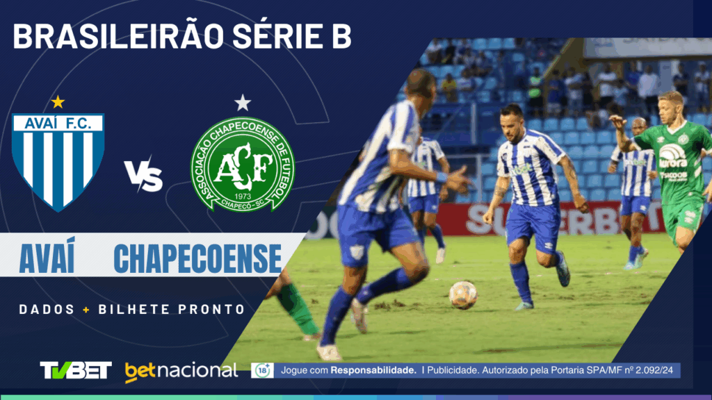Avaí x Chape (Série B).