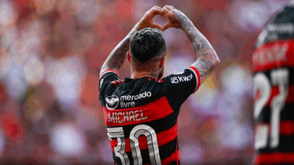 Michael, do Flamengo, pode ser negociado com futebol do Catar