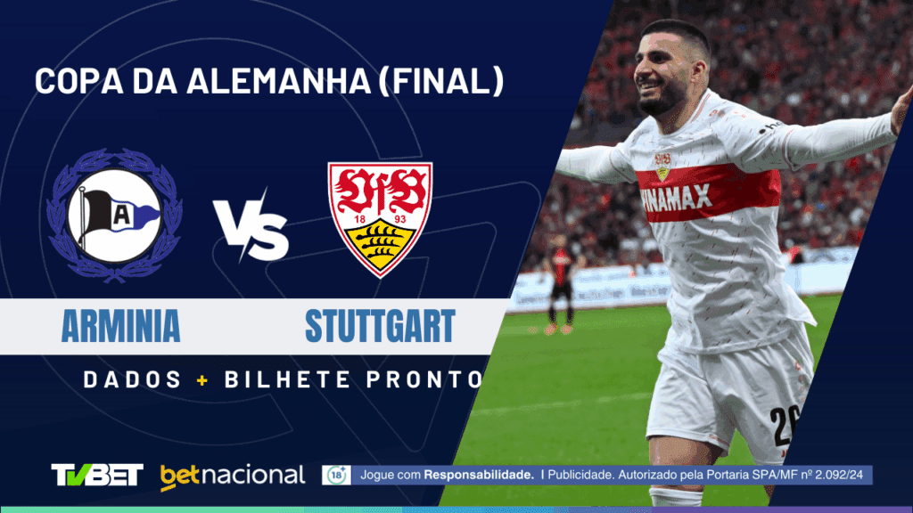 Arminia x Stuttgart - Copa da Alemanha 2024/25