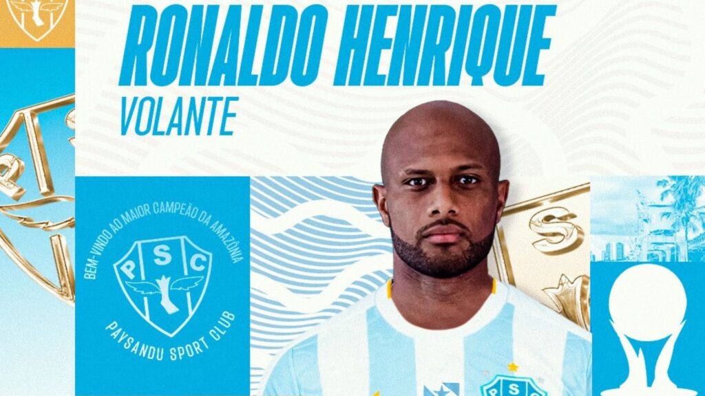 Paysandu anunciou a chegada de Ronaldo Henrique.