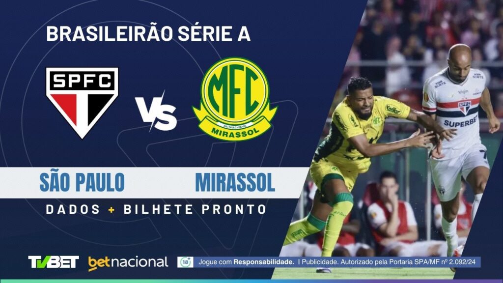 São Paulo x Mirassol