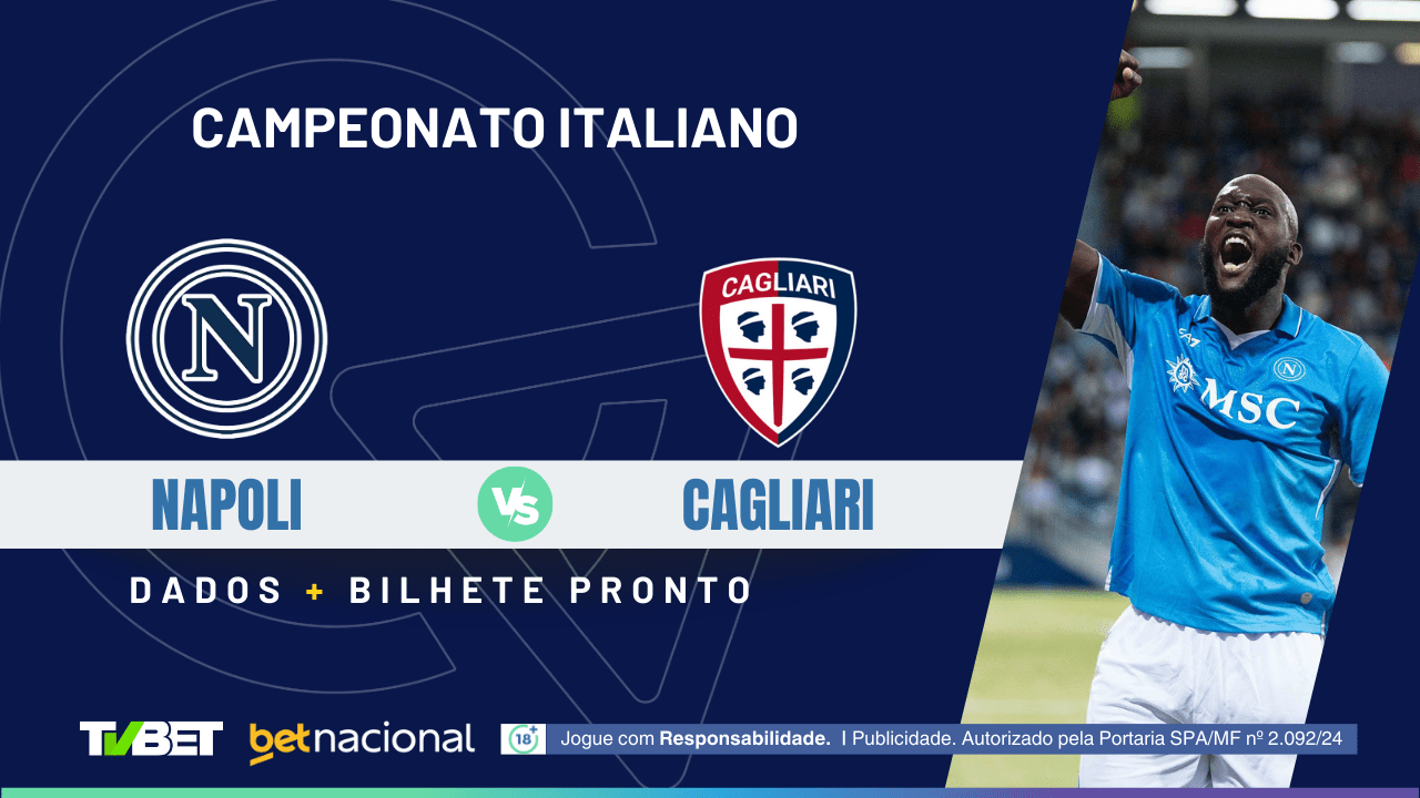 Napoli x Cagliari: tempo real, onde assistir ao vivo, horário ...
