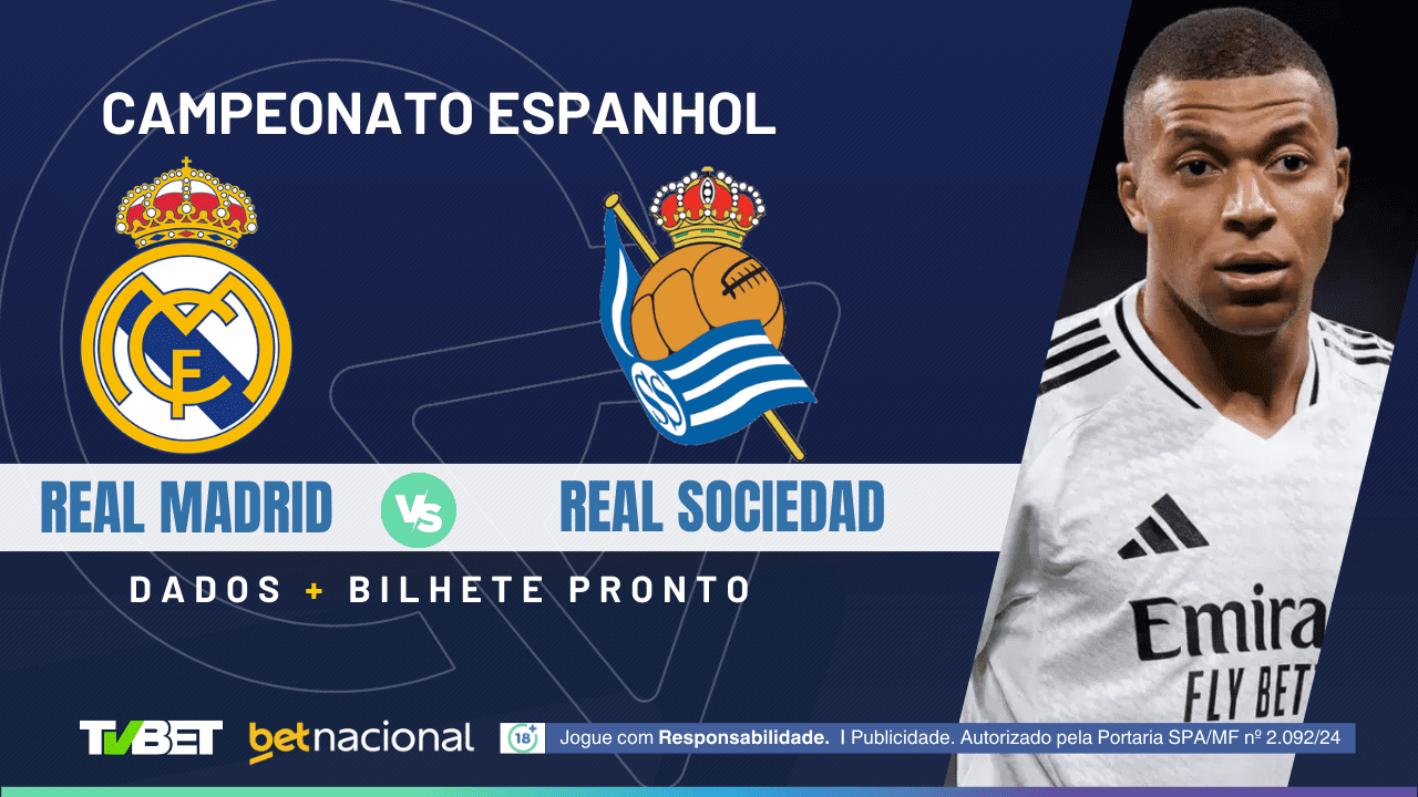 Real Madrid x Real Sociedad: tempo real, onde assistir, horário ...