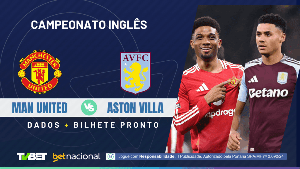 Man United x Aston Villa - PL 2024/25