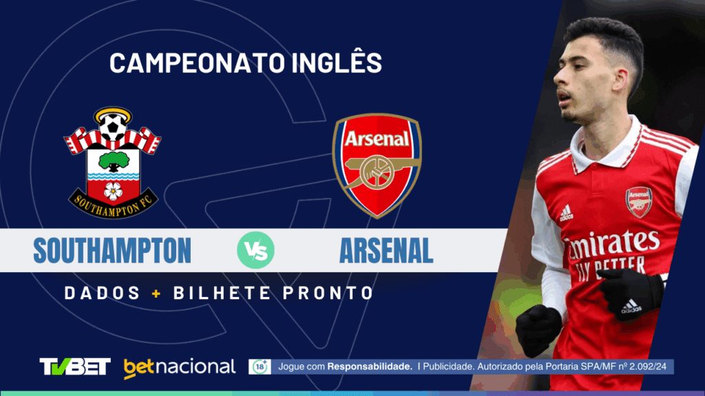Southampton x Arsenal - PL 2024/25