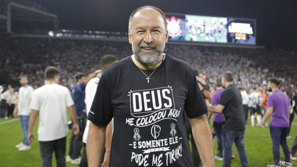 Augusto Melo, presidente do Corinthians.