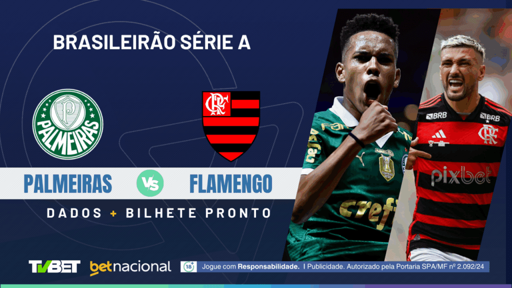 Palmeiras x Flamengo - Série A 2025