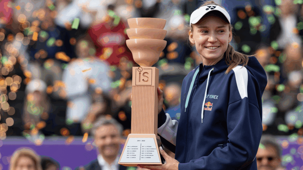 Rybakina conquistou nono título de sua carreira
