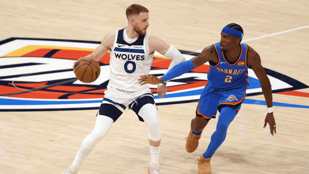 Oklahoma City Thunder vence a série por 2 x 0; Wolves tentarão se recuperar em casa
