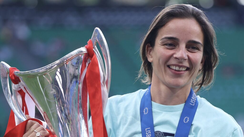 Renée Slegers, treinadora do Arsenal